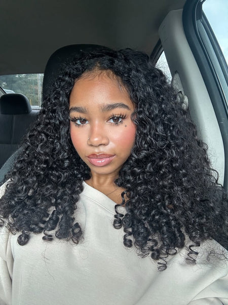 Burmese curl half wig 16 inch